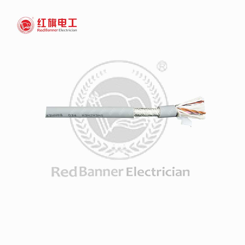 KTR-EFVRPS 高柔双绞屏蔽拖链线,KTR_EVVRPS,高柔性电缆,拖链电缆,机器人电缆,双绞线,屏蔽电缆,红旗电工