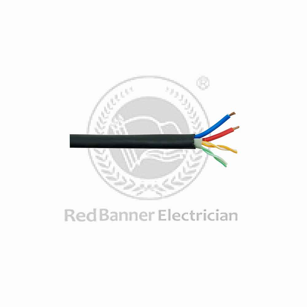 4芯網(wǎng)絡(luò)線+電源組合線,戶外探測(cè)裝備