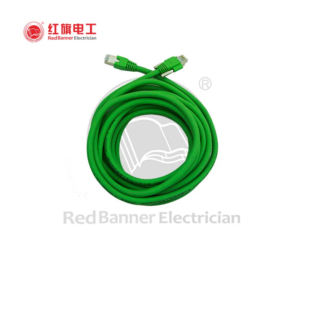 KTR-CAT5e 超五類 高柔網(wǎng)線連接線,KTR_SFTP_CAT5e_Conn,高柔性電纜,拖鏈電纜,機器人網(wǎng)線,,機器人電纜,雙絞線,網(wǎng)線,超五類,高柔網(wǎng)線,紅旗電工