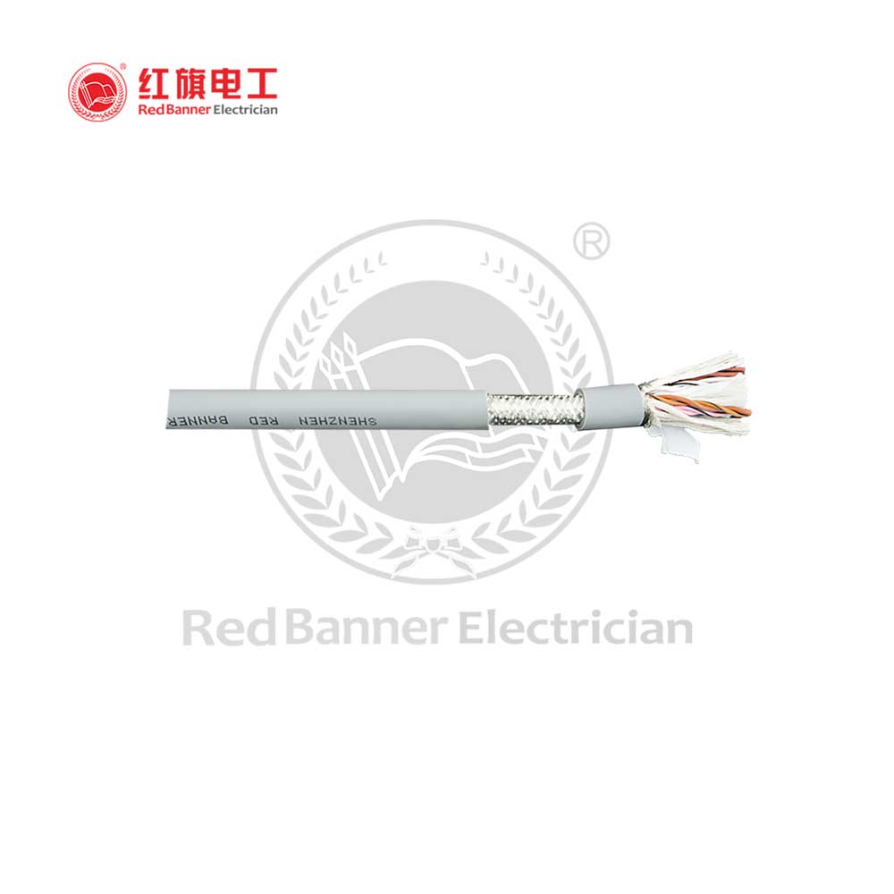 KTR-EFVRPS 高柔雙絞屏蔽拖鏈線,KTR_EFVRPS,高柔性電纜,拖鏈電纜,機器人電纜,雙絞線,屏蔽電纜,紅旗電工